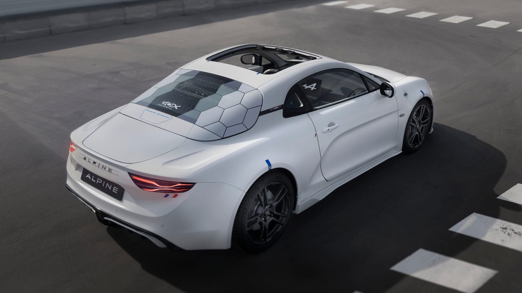 This is the electric, convertible Alpine A110 ‘ETERNITÉ’ Top Gear